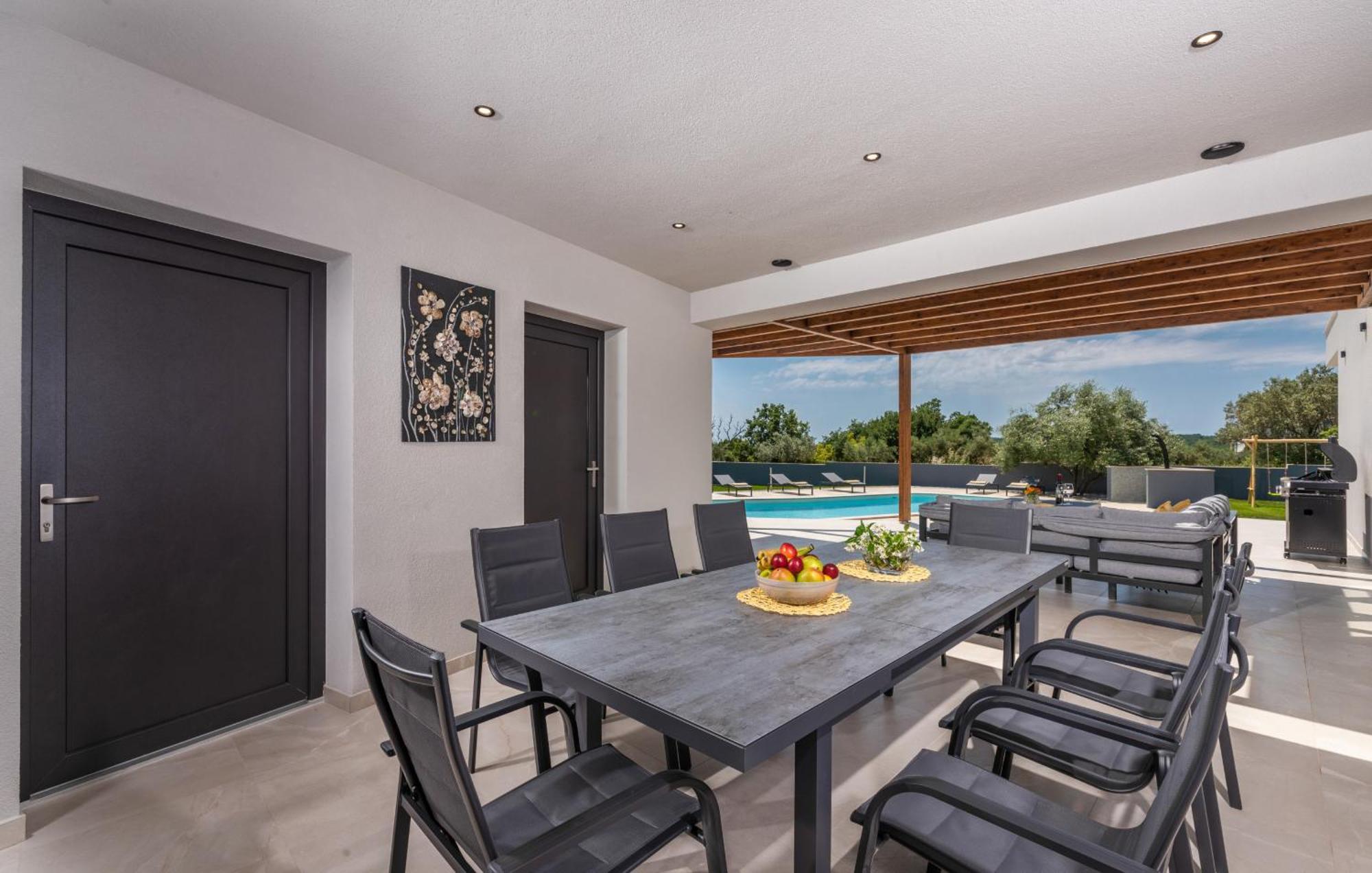 Villa Posidonia Near Pula With Sea View And Surrounded By Olive Trees Krnica Exterior foto
