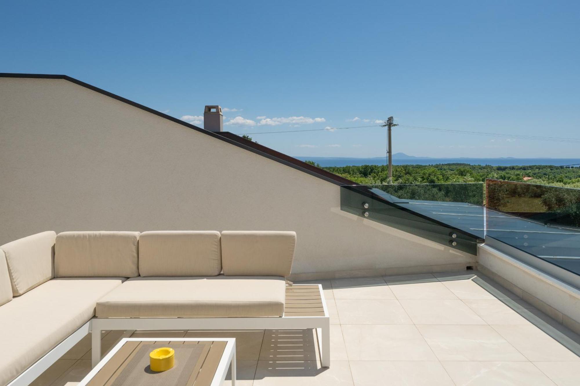 Villa Posidonia Near Pula With Sea View And Surrounded By Olive Trees Krnica Exterior foto